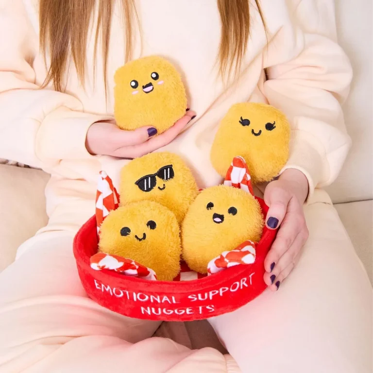 Relatable Emotional Support Nugget Plushies